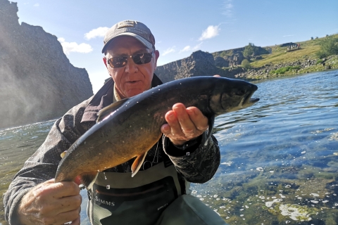 Au départ de Reykjavik : Excursion de pêche en lac et en rivière