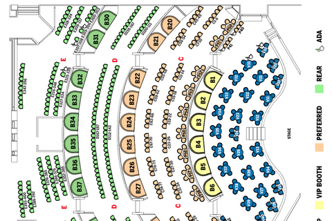 Las Vegas: ROUGE Live Show bij het STRAT-toegangsticketVIP-stand