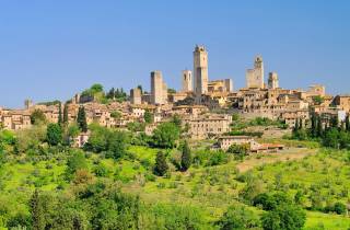 Von Viareggio aus: Siena, San Gimignano & Chianti Weinverkostung