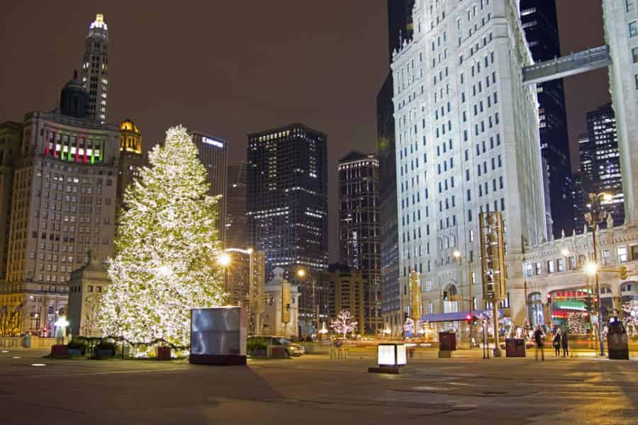 Weihnachtsbeleuchtung in Chicago: Private magische Weihnachtsreise. Foto: GetYourGuide