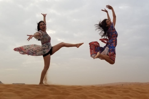 Dubaj: wieczorny quad Red Dunes, Dune Blast z grillemCzerwone wydmy Wieczorne safari na pustyni