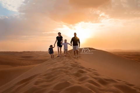 Dubai: Red Dunes Evening Quad Bike, Dune Blast with BBQ Red Dunes Evening Desert Safari