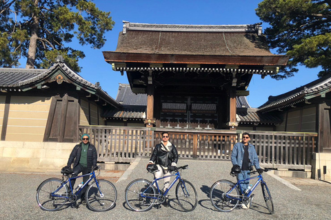 Tour in bicicletta della memoria di Kyoto (E-bike o bici sportiva)