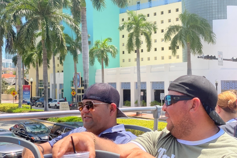 Miami: orkaan speedboot & grote bus stadstourMiami: sightseeing speedboot en hop-on hop-off bustour