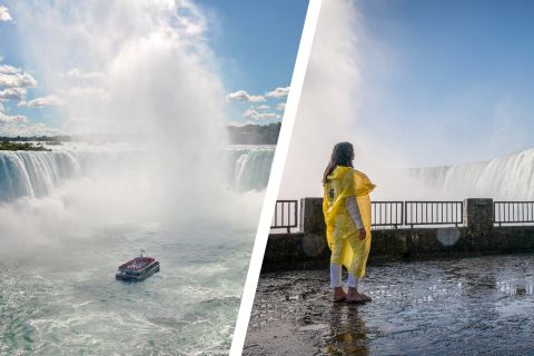 Cascate del Niagara, Canada: tour a piedi con crociera e le cascate
