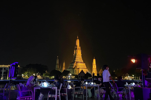 Bangkok: rejs po rzece Chao Phraya z kolacją w formie bufetu