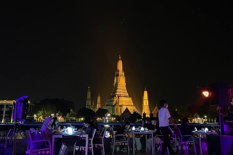 Bangkok : dîner-croisière buffet sur le fleuve Chao Phraya