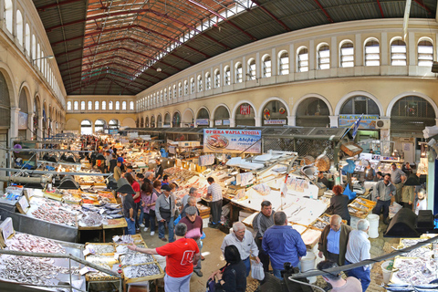 Atenas: mercados locais com passeio a pé de artesanato