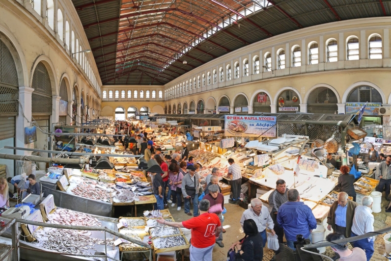Athene: lokale markten met wandeltocht door ambachtelijke ambachten