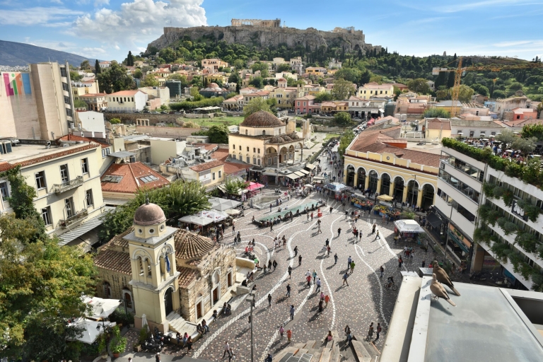 Ateny: lokalne targi z pieszą wycieczką z rękodziełem rzemieślniczym