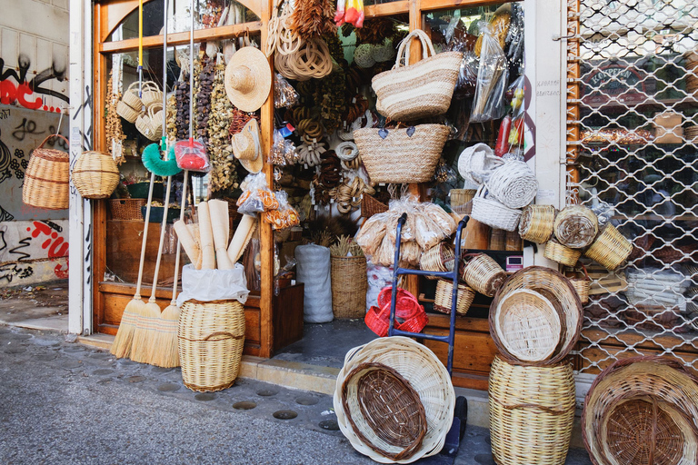 Atenas: recorrido a pie por los mercados locales con artesanías