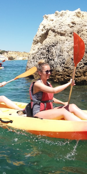 Albufeira, Kayak Tour of Hidden Caves and Secret Beaches - Housity