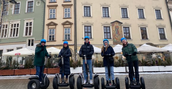Krakau: 30min Segway-Verleih mit Helm und Fotosession