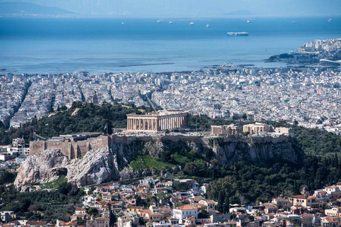 Atenas: Excursão a pé pelas colinas eternas e Monte Lycabettus