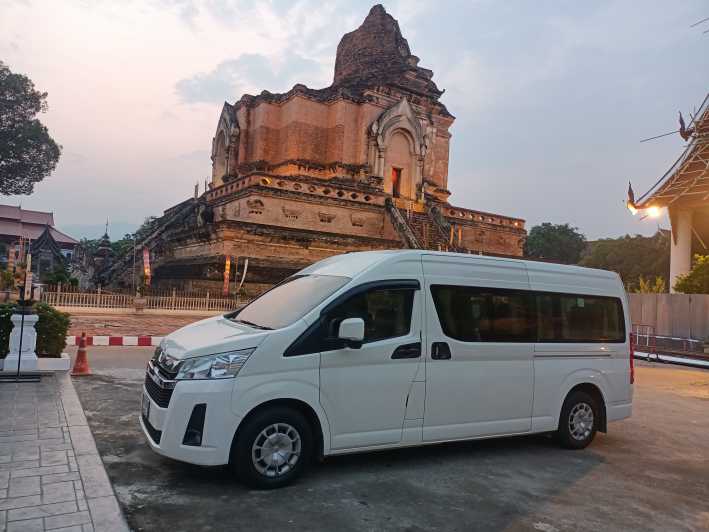 Chiang Mai: 8-stündiger Transfer-Service mit Berufsfahrern