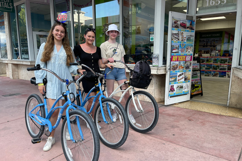 Miami: South Beach Fahrradverleih5 Stunden Fahrradverleih