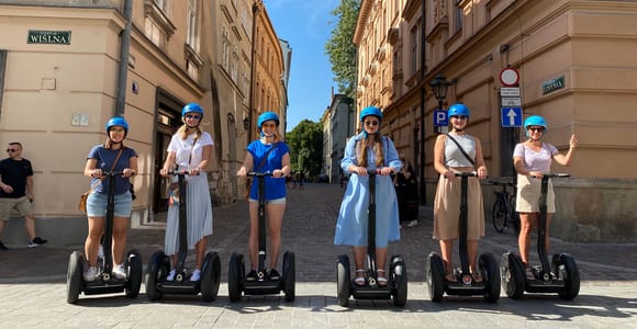 Krakau: 1-stündiger Segway-Verleih mit Fotosession