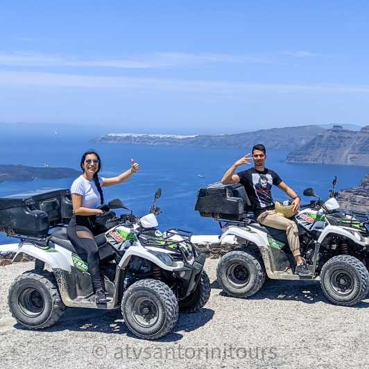 Santorini: tour in quad ATV con pranzo
