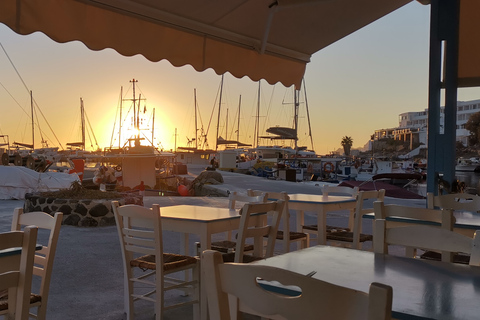 Santorin : excursion en quad en VTT avec déjeuner de fruits de mer2 personnes sur 1 VTT