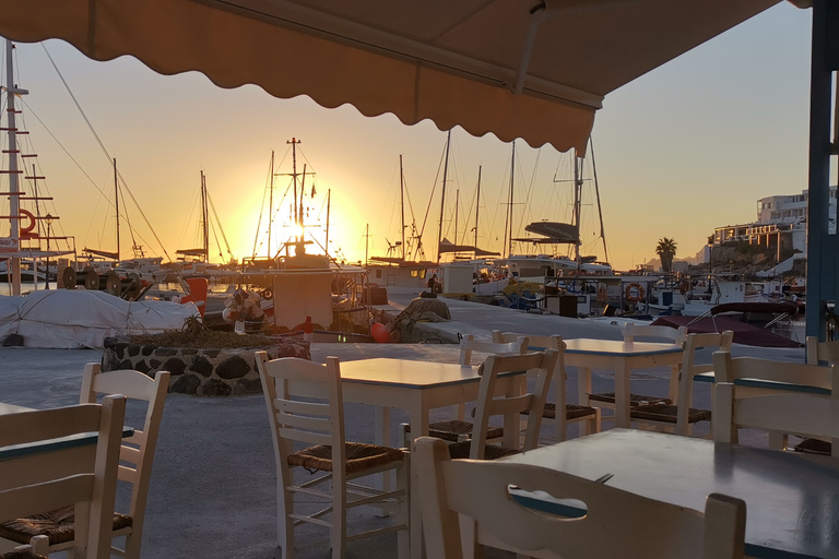 Santorin : excursion en quad en VTT avec déjeuner de fruits de mer2 personnes sur 1 VTT