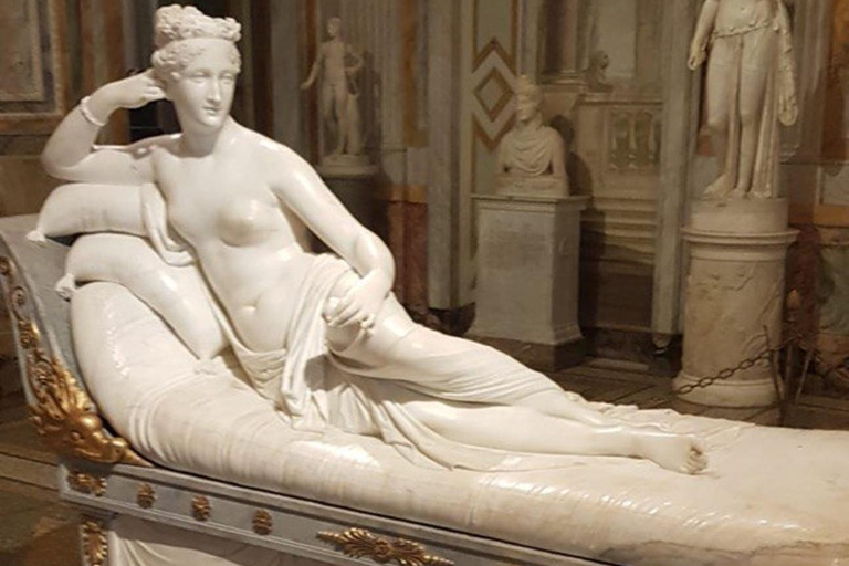 Bilet wstępu bez kolejki do Galerii Borghese; RzymBilet wstępu bez kolejki z przewodnikiem; w języku włoskim