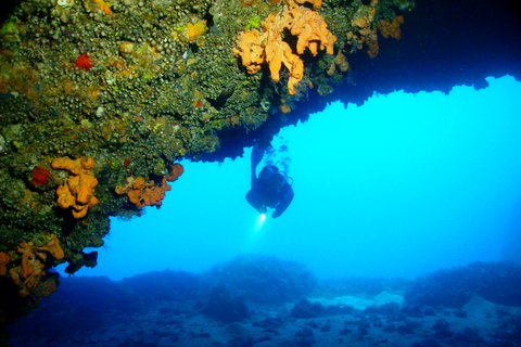 Rhodes : aventure de plongée sous-marine pour plongeurs qualifiés