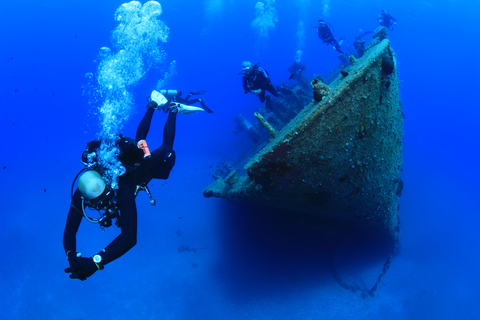 Rhodes : aventure de plongée sous-marine pour plongeurs qualifiés