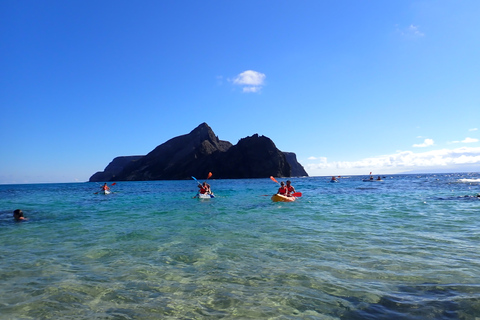 Porto Santo: Kayak Tour from Ponta Calheta Zimbralinho Beach Kayak Tour