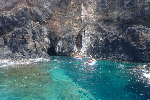 Porto Santo: tour en kayak desde Ponta CalhetaTour en kayak por la playa de Zimbralinho