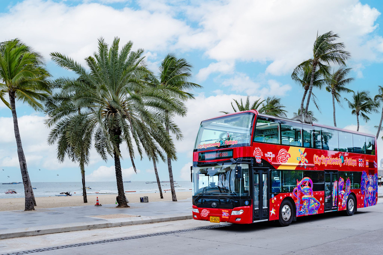 Pattaya: Hop-On Hop-Off Sightseeing Tour Pattaya Hop-On Hop-Off Tour: 24-Hour Ticket