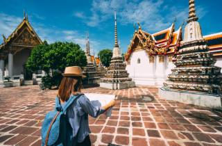 Bangkok: Wat Pho und Wat Arun - geführte Wandertour