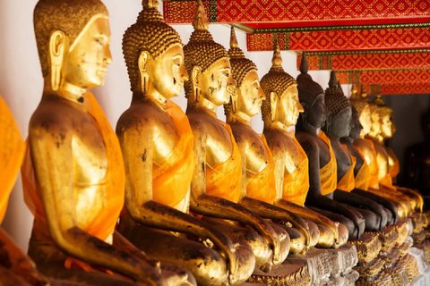 Bangkok: Wat Pho och Wat Arun guidad stadsvandringSmågruppsresa på engelska