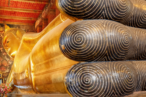 Bangkok: Wat Pho och Wat Arun guidad stadsvandringSmågruppsresa på engelska