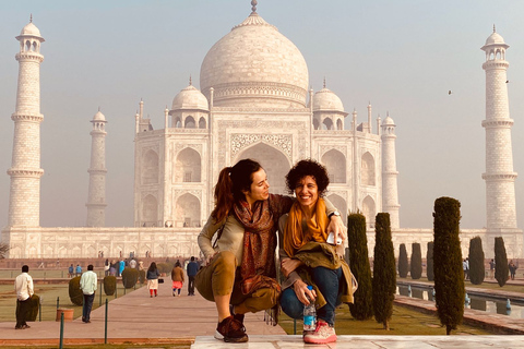 From New Delhi: Taj Mahal and Agra Private TourTaj Mahal &amp; Agra Fort Tour Without Entry Tickets