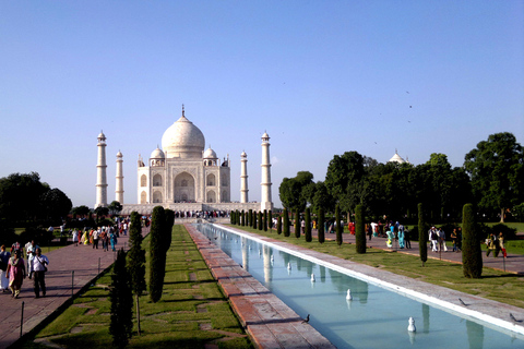 New Delhi : visite guidée du Taj Mahal et du fort d'Agra