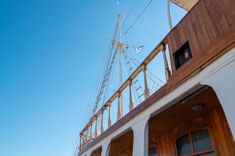 Rhodes : croisière en bateau en soirée avec coucher de soleil et boissons