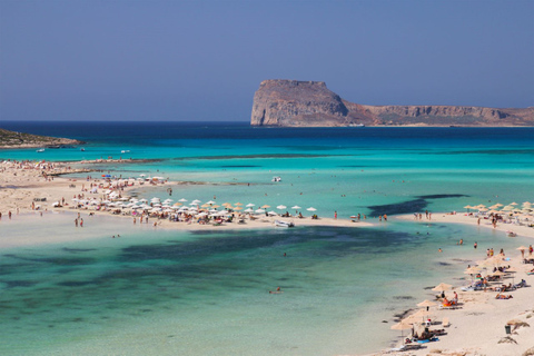 From Chania: Bus Trip to Kissamos for Balos Gramvousa Cruise From Chania: Roundtrip Bus Transfer to Kissamos Cruise Port