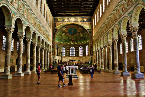 Tour privato a piedi con i mosaici