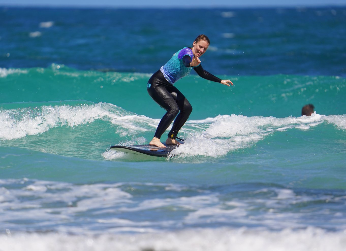 Lanzarote: Famara Beach Surfing lektion for alle niveauer