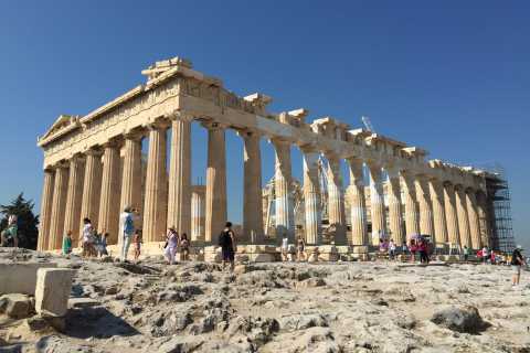 Atenas: visita guiada a pie por la tarde a la Acrópolis