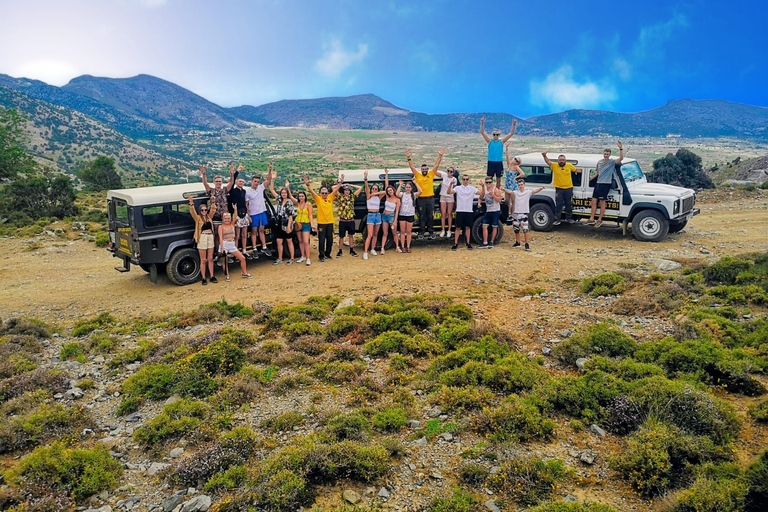 Crète: visite des montagnes Dikti et du plateau de Lasithi en SUV