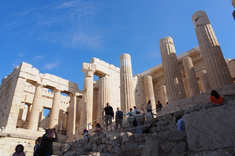 Athènes: visite guidée à pied de l'Acropole l'après-midiVisite guidée à pied de l'Acropole l'après-midi sans billet d'entrée