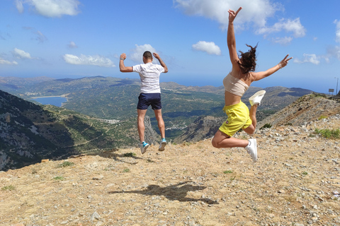 Crète: visite des montagnes Dikti et du plateau de Lasithi en SUV