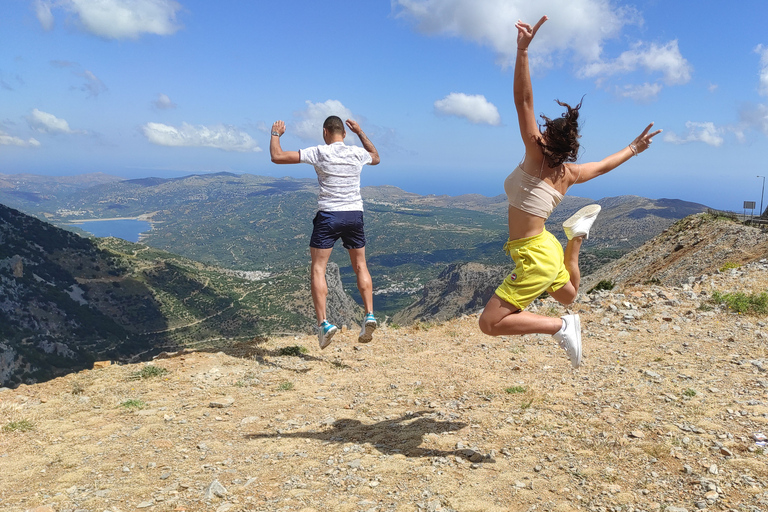 Crète: visite des montagnes Dikti et du plateau de Lasithi en SUV