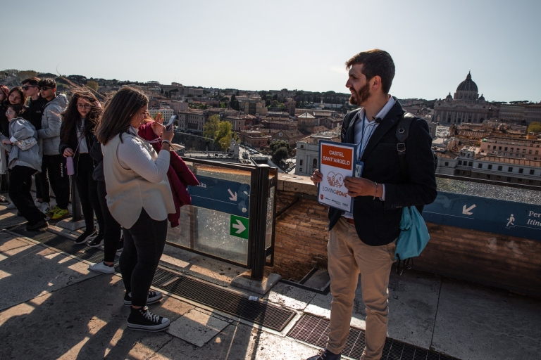 Roma: secretos bajo la visita guiada de Castel Sant'AngeloTour guiado sin bebidas