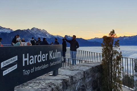 Interlaken Delight: Private City Tour &amp; Harder EscapeInterlaken: Private City Tour and Harder Mountain Visit