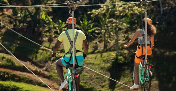 Puerto Rico: Toro Verde Adventure Park Zipline Bike Ticket