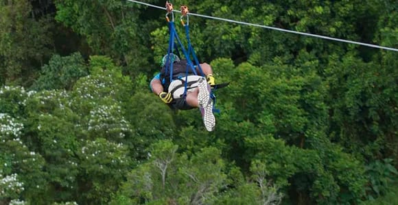Puerto Rico: Toro Verde Adventure Park- The Monster Zipline