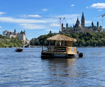 Ottawa: drijvende Tiki Bar-cruise op de rivier de Ottawa