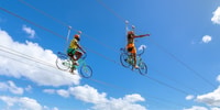 Puerto Rico, Toro Verde Adventure Park Zipline Bike Ticket - Housity